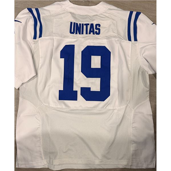 Johnny Unitas Autographed Jersey