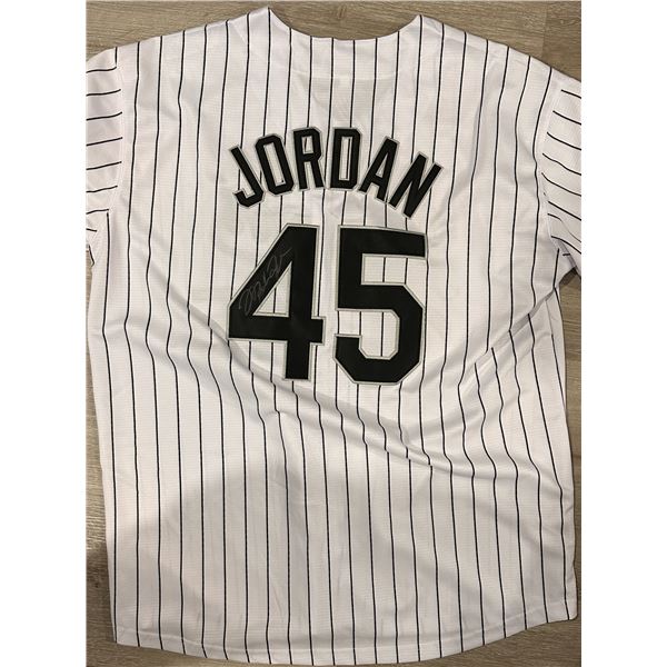 Michael Jordan Autographed BASEBALL Jersey