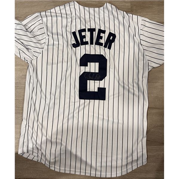 Derek Jeter Autographed Jersey