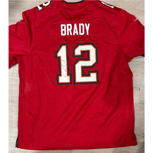 Tom Brady Autographed BUCS Jersey