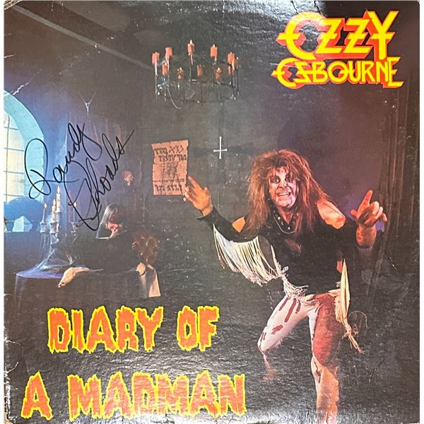 Randy Rhoads Autographed Album