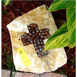 Rock Garden Marble Cross