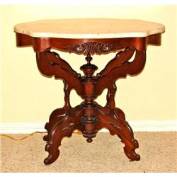 Antique Marble Top Table