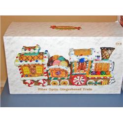 Fiber Optic Ginger Bread Train