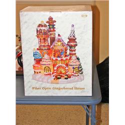 Fiber Optic Ginger Bread House