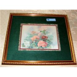 One Humming Bird Framed LE 86/5800 by Lene Liu