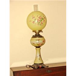 Antique Converted Oil Lamp