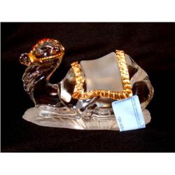 * Gorham Crystal Camel