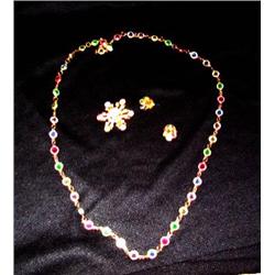 Costume Necklace/Earring Set