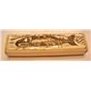 Image 1 : Oblong Real Bone Scrimshaw Box