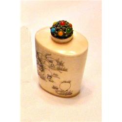 Bone Rat Snuff Bottle