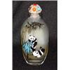 Image 1 : Panda Glass Snuff Bottle