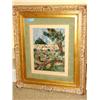 Image 1 : Framed Water Color Picture