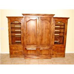 Ethan Allen 3 piece Entertainment Center (1 Door Knob Missing)