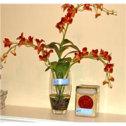 Candle/Flower Arrangement