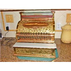 Antique Brass National Cash Register #162010