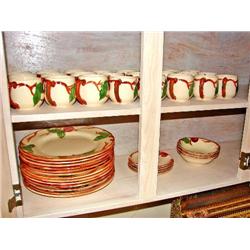 Franciscan China (13 Plates,4 saucers,24 Cups, 3 bowls)