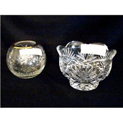 Two Pressed Glass Bowls