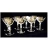 Image 1 : * Set 8  Crystal Champagne Glasses