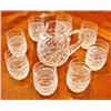 Image 1 : Waterford Crystal Pitcher and 8 Glasses