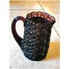 Image 1 : Purple Cut Glass Pitcher