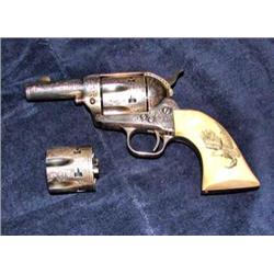 Colt Sheriff's Model 44-40 Pistol w/additional 44sp Cylinder #SA38792