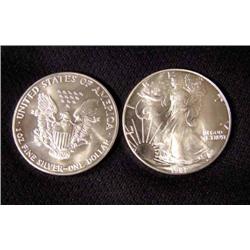 Walking Liberty 1987 Dollar Coin 1oz Silver