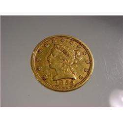 Gold Piece 1855 2-1/2 Dollar