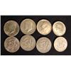Image 1 : Eight Kennedy Halves (2-65, 2-67, 2-68, 2-69)