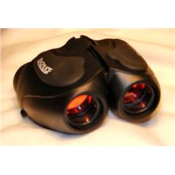 NcStar 8x21 Binocularsw/ ruby coated lenses/rubber armor coated/nitrogen filled (new in box)