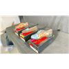 Image 2 : SIZE 10 MOCCASINS AND GOLF SHOES WITH PIPING AND RUSSIAN RED GOLF SHOES WITH PIPING