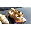 Image 2 : SIZE 7 CRISS CROSS SLINGBACK SHOW GIRLS, COWBOY MULES GRAND CANAL VENICE AND MUSIC OF SPEARS PEEP...