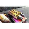 Image 2 : SIZE 6 NIGHT HIGH HEEL PEEP TOE PLATFORM SLINGBACKS, COWBOY MULES GRAND CANAL VENICE AND SILHOUET...