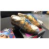 Image 2 : SIZE 10.5 GRAND CANAL VENICE GOLF SHOES, BLUE ABSTRACT GOLF SANDALS, ICON ALBERTO VARGAS PURSE