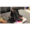 Image 2 : SIZE 7 RUSSIAN RED LACED UP BOOTIES, SORCERY CASUAL ANKLE BOOTIES, WATER SERPENTS SUEDE HEELED BO...