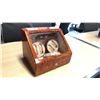 Image 1 : SMART WINDERS WATCH WINDER & STORAGE CASE, MISSING KEY AND POWER CORD