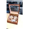 Image 2 : SMART WINDERS WATCH WINDER & STORAGE CASE, MISSING KEY AND POWER CORD