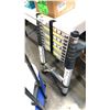 Image 1 : ALUMINUM 10 STEP TELESCOPIC LADDER