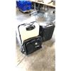 Image 1 : CREAM AND BLACK BUGATTI/SAMSONITE TRAVEL LUGGAGE