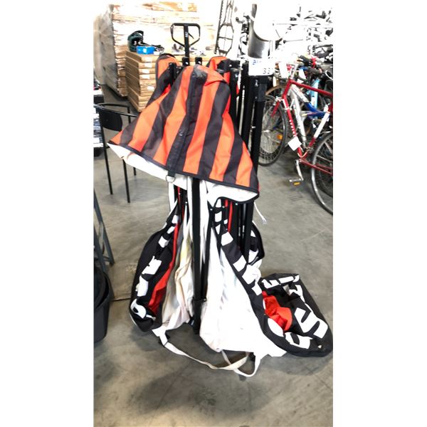 RED/BLACK PORT MOODY SOCCER TENT