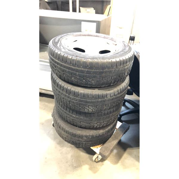 SET OF NORDMAN WR TIRES W/ HONDA RIMS 205/70R15 96T M+S