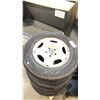 Image 2 : SET OF NORDMAN WR TIRES W/ HONDA RIMS 205/70R15 96T M+S