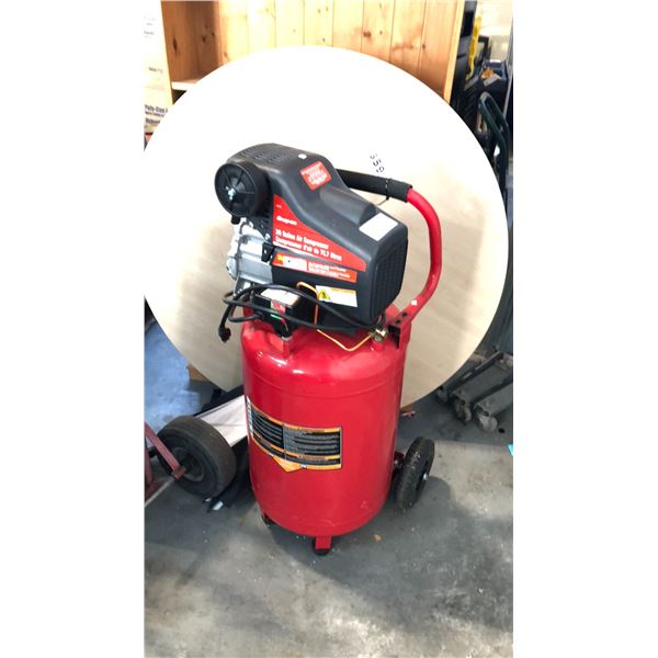SNAP-ON 20 GALLON 110V AIR COMPRESSOR MDL:691915
