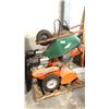Image 1 : WHEELBARROW, HUSQVARNA MDL:650CRT AND 600CRT FARM EQUIPMENT'S