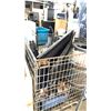 Image 2 : WIRE CRATE INCLUDING ELECTRICAL EQUIPMENT BY CODE ELECTRIC, TV'S AND MORE -MUST TAKE ALL-