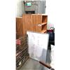 Image 1 : 2 STANDALONE SHELVES AND 7 BOOK SHELVES