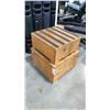 Image 1 : 2 WOODEN PLYOMETRIC JUMP BOXES