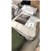 Image 2 : 4 MIXED BLANKETS INCL KING TAILLE, DISTINCTLY HOME, KING GLUCKSTEIN HOME SHEET AND COVER SET