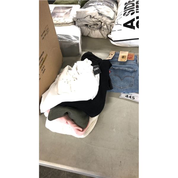 LADIES CLOTHING'S INCL LEVIS SIZE 30, I.N.C. & CALVIN KLEIN ETC