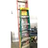 Image 2 : FIBERGLASS EXTENSION LADDER AND STEP LADDER